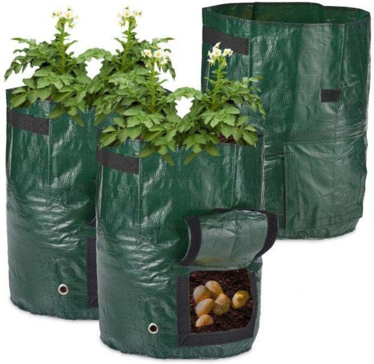 3x potato grow bags