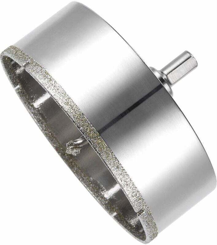 Thumbnail - Lochsäge und Kernbohrer – 110 mm Diamant-Lochsäge, Diamantbohrer mit Mittelführungsbit, Fliesenlochsäge mit Diamant-Ober...