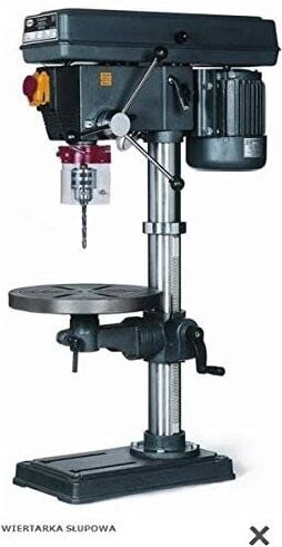 Tischbohrmaschine, Proma, B-1316B/400, hochpräzises Bohren in Metall und Holz, mit leistungsstarkem Motor, Riemenantrieb...