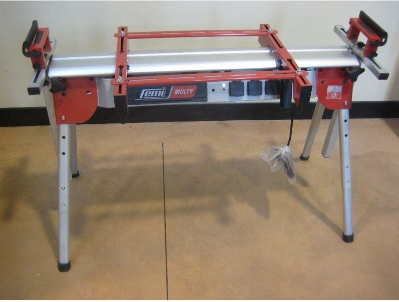 Thumbnail - Ausziehbare faltbare Werkbank 360 Multy FEMI mit 3 Steckdosen 220V - 360MULTY