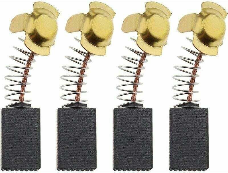 Paar Kohlebürsten, Motorersatzbürsten für kabelgebundene Bohrmaschinen, kompatibel mit Titan TTB653SDS 1500 W SDS Plus, ...