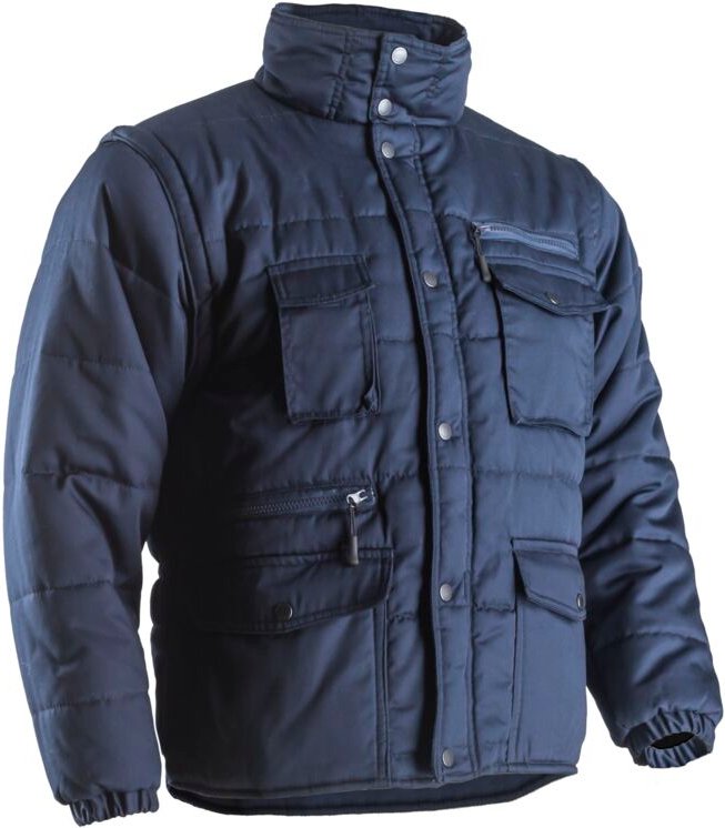 Warme Berufsarbeitsjacke POLENA SLEEVE 2-in-1 – Dunkelblau XL – 50/52