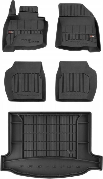 Thumbnail - 3D-Gummi-Fußmatten-Set Honda Civic 8 Schrägheck 2006-2011