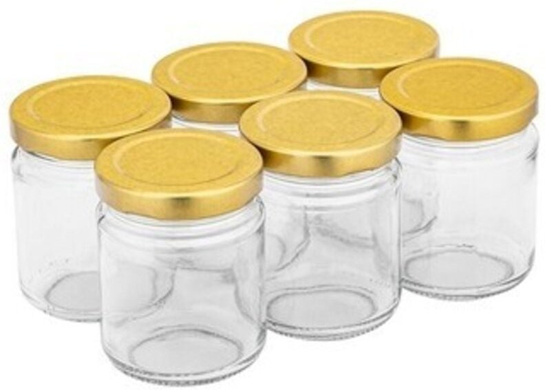 Thumbnail - Selgros111 – Set mit 6 135-ml-Gläsern mit Deckel – perfekt für Konserven und Gewürze
