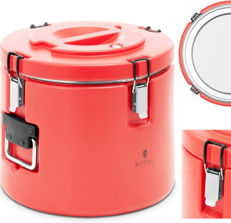 Thermobehälter Edelstahl Thermobox Thermoport Warmhaltebehälter Speisen 15 l