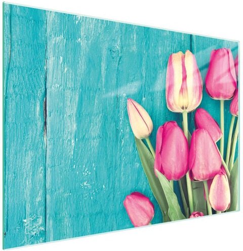 Glasschneidebrett 30x22 Tulpen
