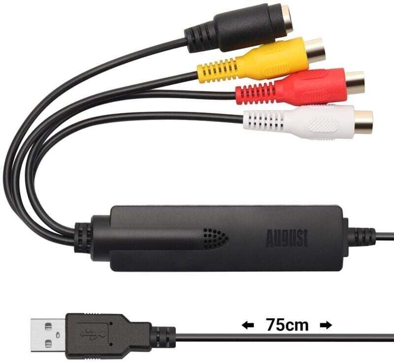 Ymyny - UlisemUSB Digital-Analog Video-Audio Converter – Software inklusive Konvertierung von Videorekorder und Camcorde...