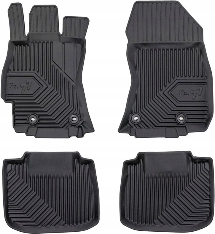 GUMMIMATTEN SUBARU Outback 5 Kombi 2014-2019 DURCH 77