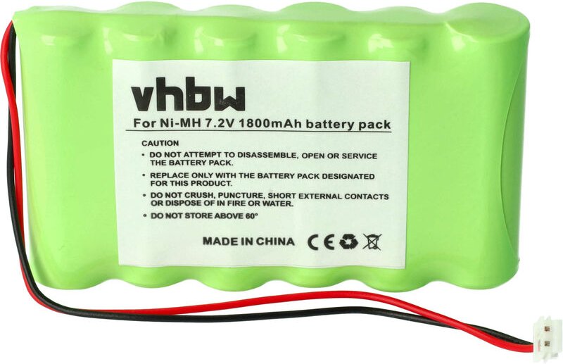 Akku Ersatz für Compex 018004913, 018.004.913 für Medizintechnik (1800 mAh, 7,2 v, NiMH) - Vhbw