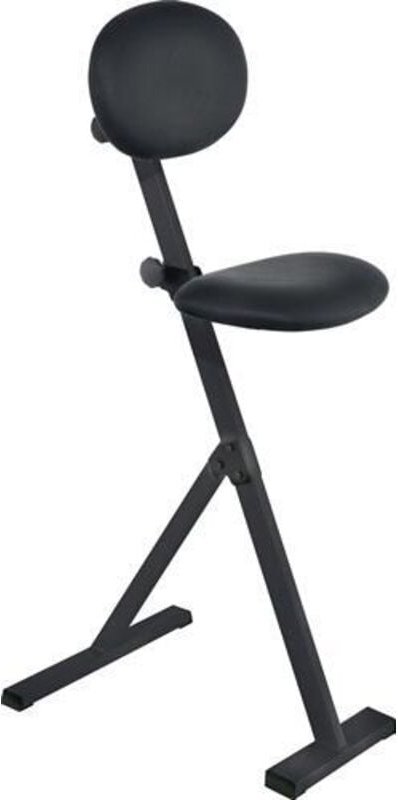 Stehhilfe ErgoPlus Skai-Kunstleder Sitz-H.550-900mm sta schwarz Kappes