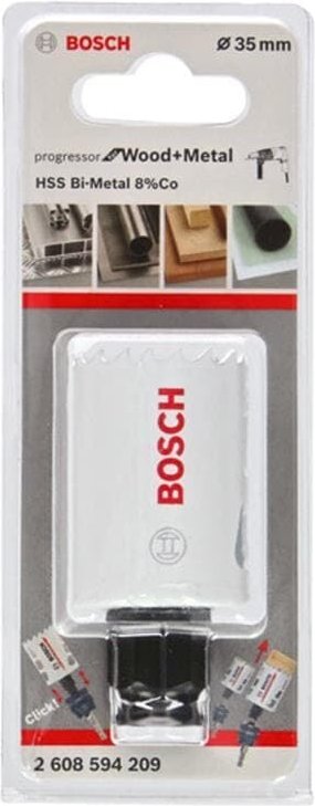 Bosch Bi-Metall Lochsäge Progressor for Wood & Metal, Ausführung: 35mm , 2608594209