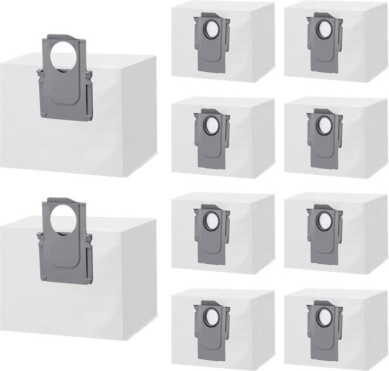 10er-Pack Staubbeutel für Xiaomi Roborock S7 Maxv Ultra / S7 Pro Ultra/Roborock Q7 Max/Roborock Q7 Max +/ Q5+/ S8/S8+/S8...