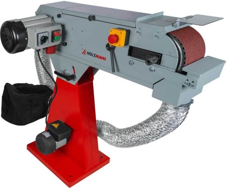 Holzmann Maschinen - Bandschleifer fur Metall mit Absaugung 2000x150mm Holzmann msm150abs400v