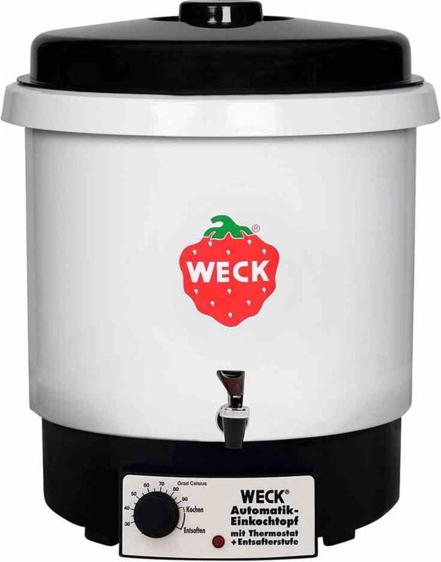 Weck - Einkochautomat Kunststoff mit Hahn