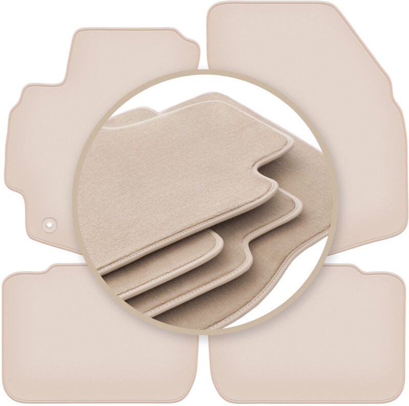 Beige PREMIUM-Matten für: Suzuki Liana FL Fließheck, Limousine 2005-2008