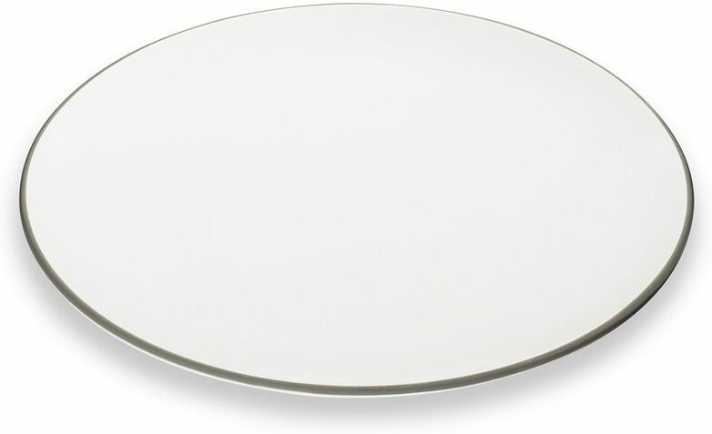 Gmundner Keramik - Grauer Rand, Unterteller Mokka (ø 11 cm)