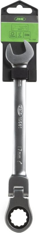 JBM - Ratsche Knick-Ringschlüssel 17mm. 10561