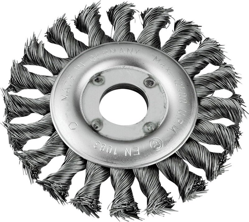 KWB - aggresso-flex® scheibenbürste, stahldraht, gezopft 719530 1 St.