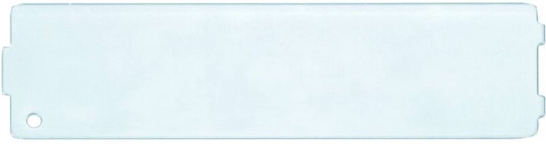 Feinteiler, ungeschlitzt, 188x50x1,5 mm