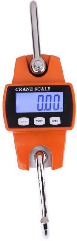 300 kg Hängehakenwaage – 300 kg/600 lbs Industrielle elektronische LCD-Waage von DEBUNS