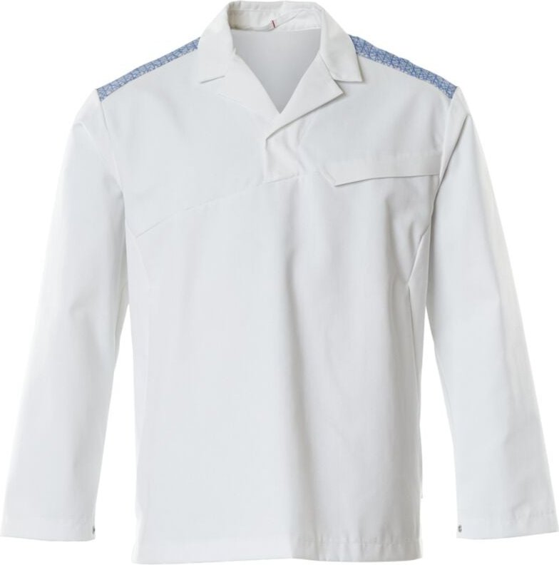 Schlupfkasack 20252 Gr. 3XL, weiss/azurblau - Mascot