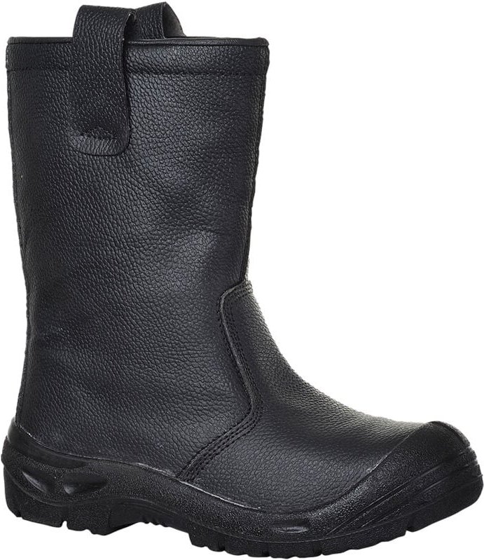 Portwest - Sicherheitsstiefel Rigger S3 ci mit Überkappe Schwarz 46