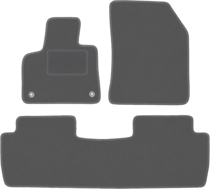 Graphit-Fußmatten für: Peugeot 5008 II Crossover (2017-)