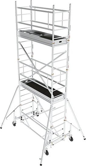 Matisère - Rollgerüst 2 Bühne - Max. Arbeitshöhe 6.00m - EC416T