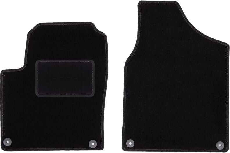 Vordere Matten schwarz für: Volkswagen Sharan I Minivan (1995-2010)