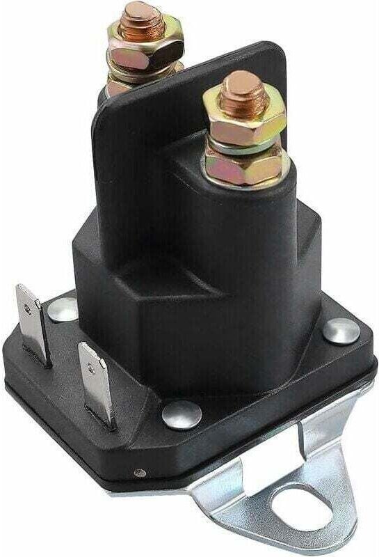 Ulisem12v 4-poliges Starter-Magnetrelais, 12-Volt-Schütz 762-1261-211-51, passend für Rasenmäher, Schneemobil, Golfwagen...