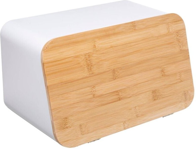 Thumbnail - 5five Simply Smart - Brotkasten und brett modern color weiß 37cm - 5five