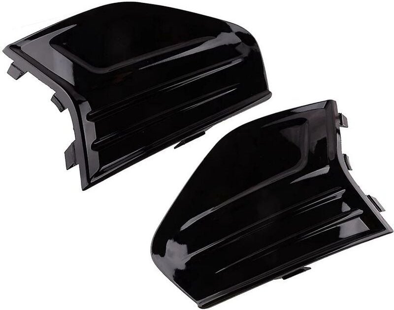 Auto-schwarze Frontstoßstangen-Nebelscheinwerfer-Abdeckung ohne Loch passend für 2019 2020 Ks7z17b814aa Fo1039182 4m5a-a