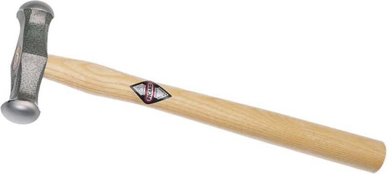 Thumbnail - Doppel Spann- und Polierhammer 500g mit Eschenstiel Nr. 169 - Picard
