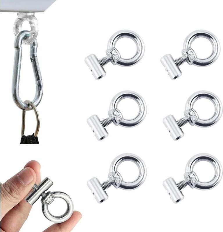 Bluedeer - 6 Stück Kederstopper, Stopper für Kederschiene Vorzelt Stopper Edelstahl Kederschiene Zubehör für Wohnwagen, ...