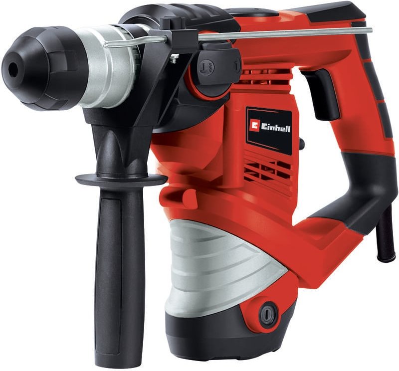 Einhell - Bohrhammer tc-rh 900 (900 Watt, Bohren, Hammerbohren, Meißeln mit Meißelfixierung, Überlastrutschkupplung, pne...