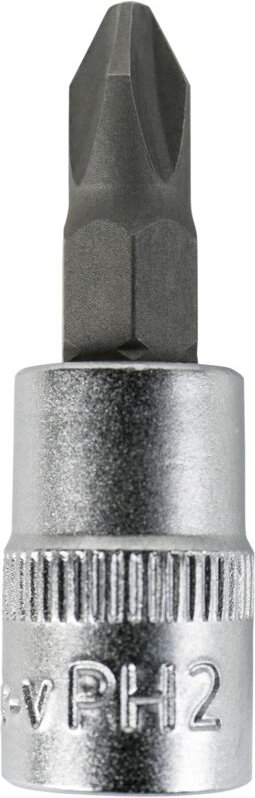 Phillips-Bit-Steckschlüsseleinsatz 1/4'', ph 0, Stecknuss, Steckschlüssel - Stier