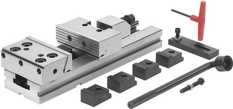 Prazisionsstahlschraubstock 150 x 400 mm Fervi m028/150/400