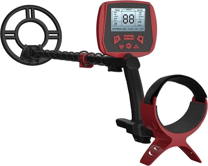 Professioneller Metalldetektor, verbesserte Version, hochpräzise Erkennungsmodi, wasserdichte Spule, Farb-LCD-Display, e...