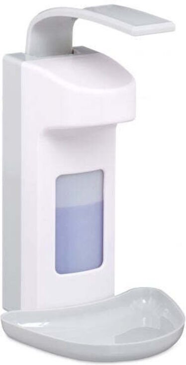 Desinfektionsspender mit auffangschale