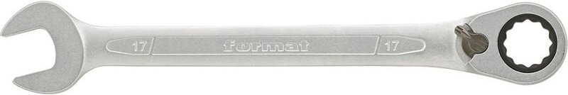 FORMAT Ratschenschlüssel umschaltbar gebogen 13mm