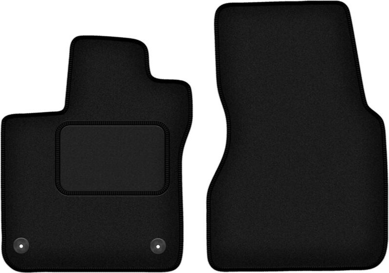 Vordere Matten schwarz für: Smart ForFour II Fließheck (2014-)