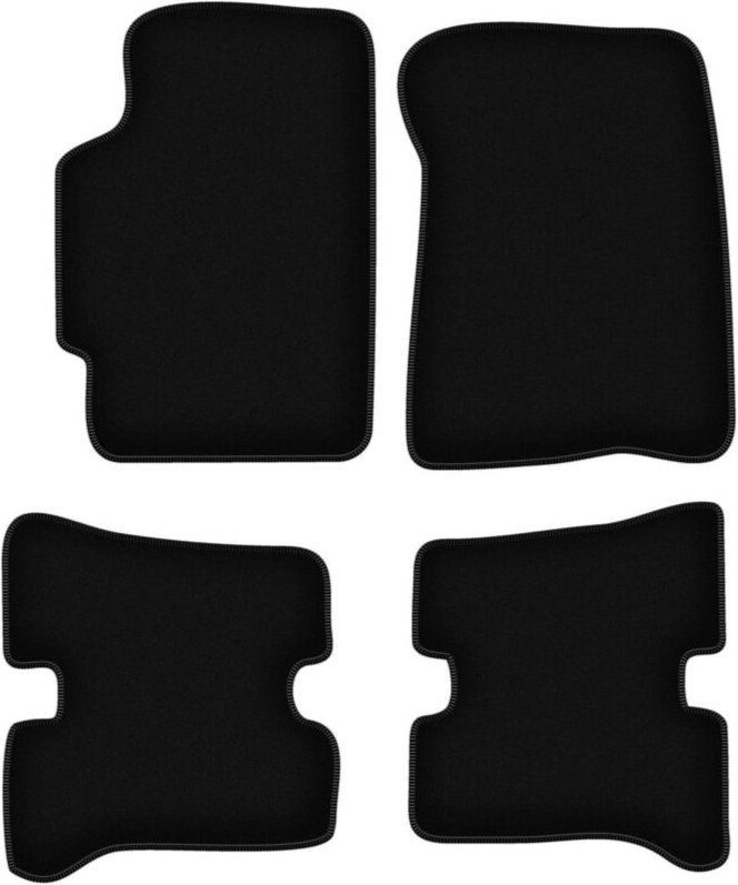 BASIC schwarze Veloursmatten für: Ford Probe MK2 Coupé (1993-1997)