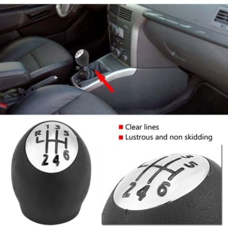 Schaltknauf, 6-Gang-Schaltknauf RENAULT: MEGANE-SCENIC-LAGUNA-ESPACE-MASTER-TRAFIC, INHHUB