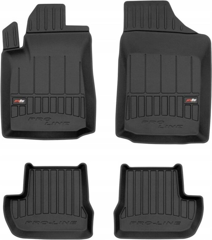 Gummimatten und Fußmatten Citroen C2 2003-2009 3D Mulde