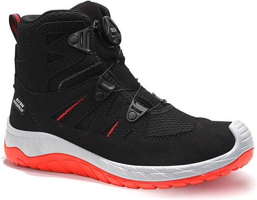 Elten Stiefel MADDOX Kids BOA black-red Mid, Gr. 31