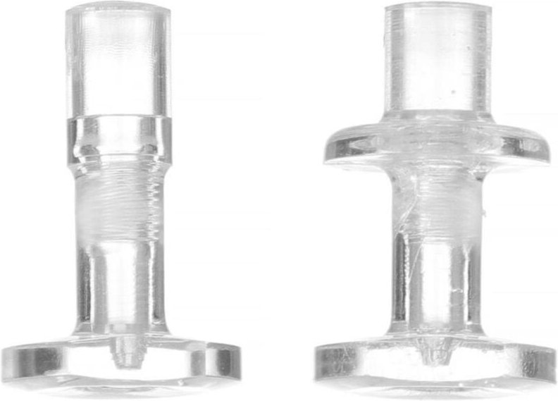 Rührer BPA-frei für Milchshake-Mixer – Design by Bronwasser, 2 Stk., 32x27x(H)50mm - Hendi