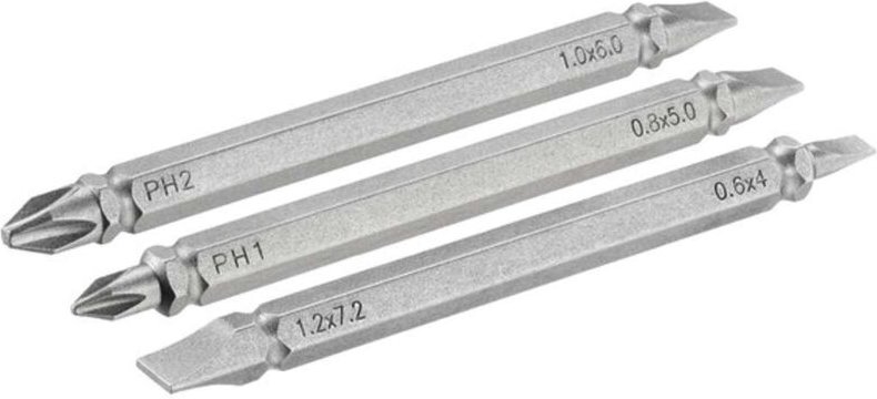 3 Spitzen mit Doppelfunktion 86mm STY-STA61383-XJ