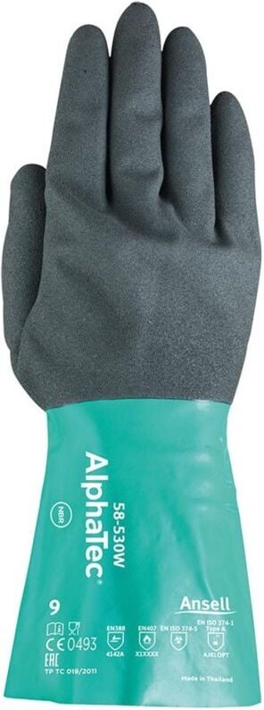 Handschuh AlphaTec 58-530W, 305 mm, Gr. 10 Gr. 10 6 Stk - Ansell