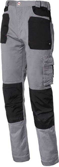 Thumbnail - Issaline 8730W-080 Winter-Stretch-Arbeitshose, Grau, S