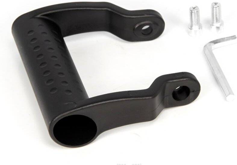 Winkelschleifer-Griff (Griff + Befestigungsschrauben) - Schwarz - 110 x 90 mm - ABS - Rutschfest, Stoßdämpfend